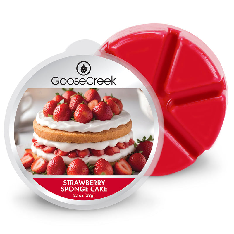 Strawberry Sponge Cake Wax Melt drw9v stajt